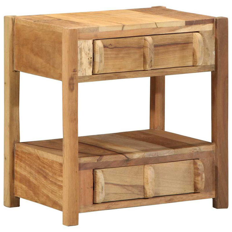 Solid Wood End Table