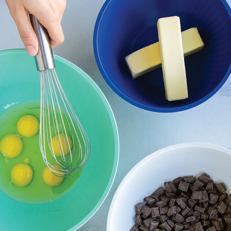 Nordic Ware 3 Piece Prep & Serve Mixing Bowl Set