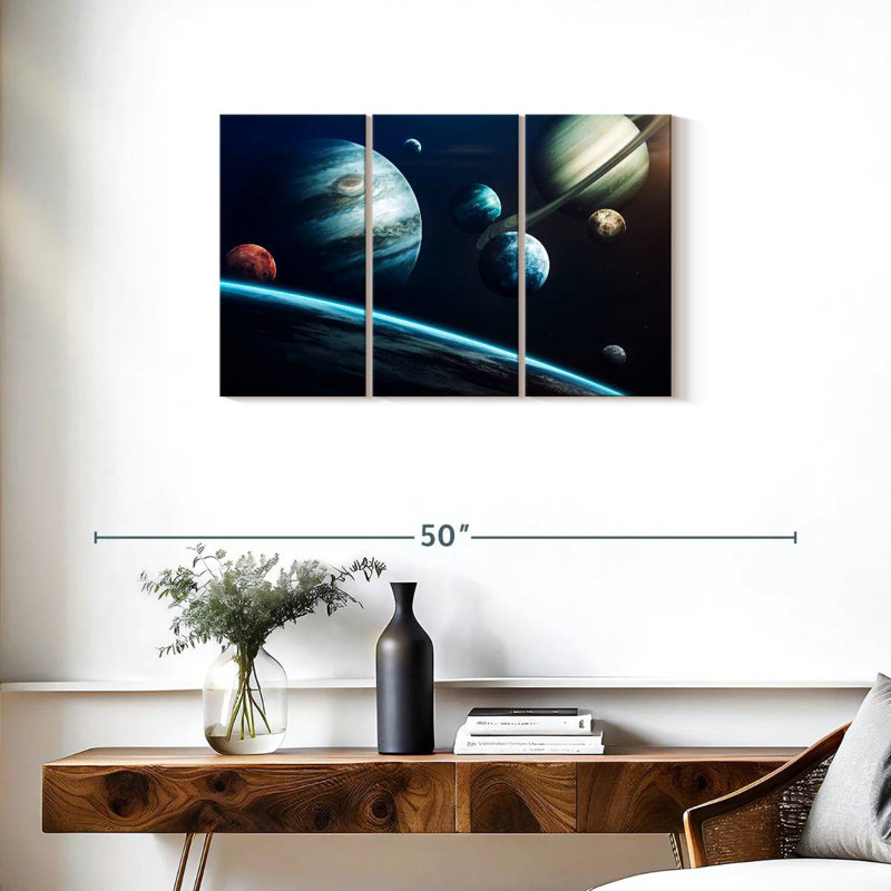 Nos planètes du système solaire, H 20 po x l 33 po