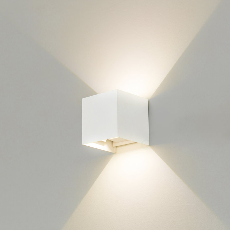 Brylin LED Flush Mounted Sconce, White