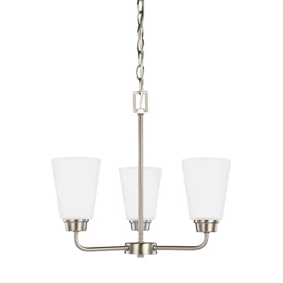 Kerrville Three Light Chandelier from Generation Lighting 