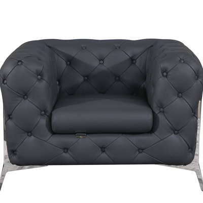  Fauteuil d'angle en similicuir Fauteuil d'appoint Fauteuil confortable
