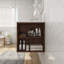 Meuble-lavabo mural 30 po avec lavabo en gel, tiroir à fermeture en douceur-637376641