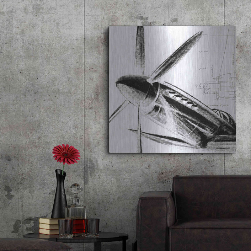«Inverted Aérienne II» par Ethan Harper, H 36 po x l 36 po