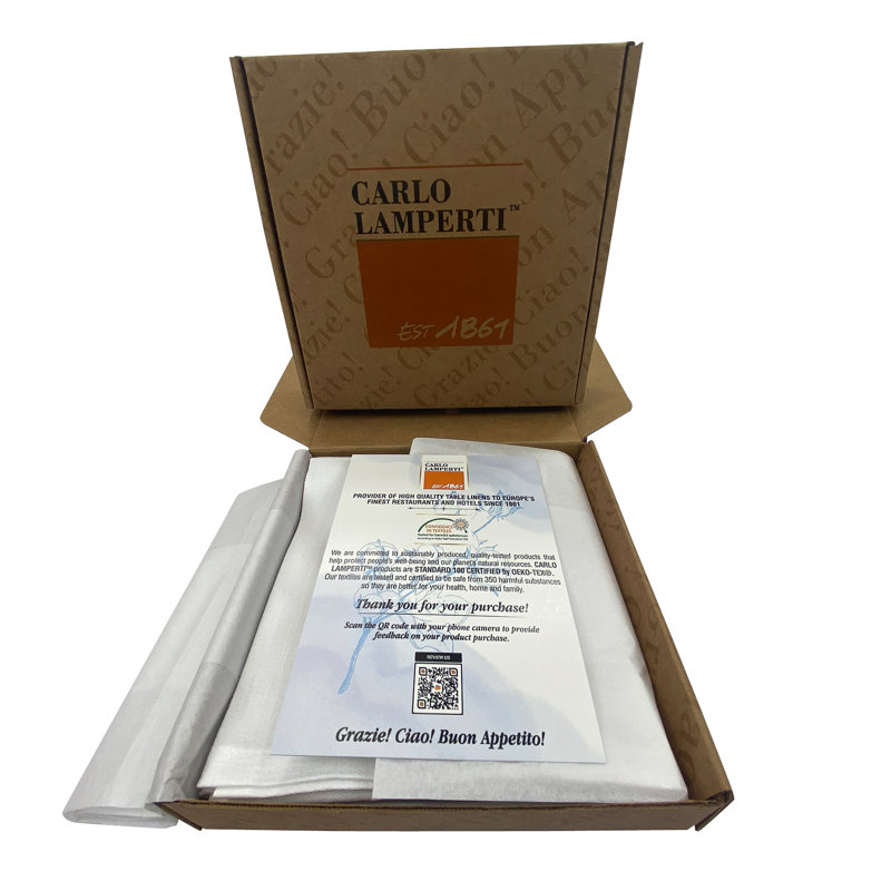 Occidente Cotton Square Napkin, White