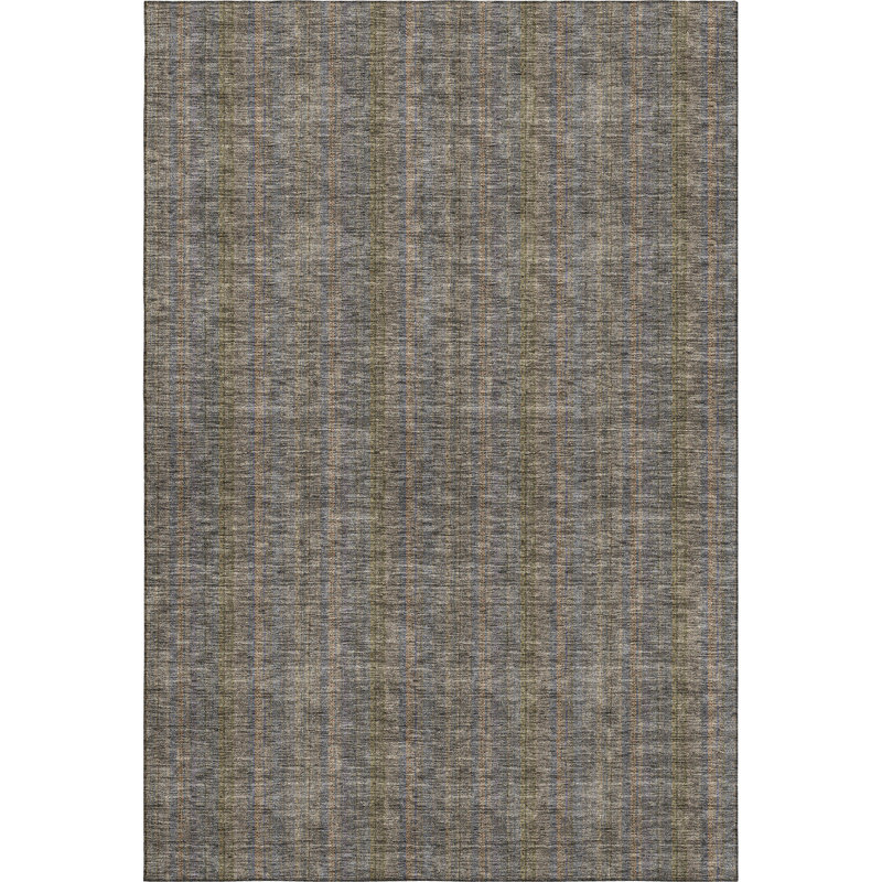 Premium Machine Washable Prisco Taupe Rug, Rectangle 10' x 14'