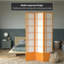 83.5" Double Cross Shoji Room Divider-1906245885-1906245824