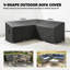 216cm Outdoor Patio Sectional Cover