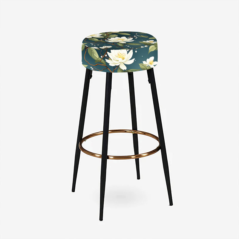 Ensemble de 2 tabourets de bar White White