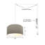 Luminaire suspendu tambour 2 lumières Lillian-851932245-851932248