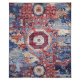 Hand Knotted Wool Area Rug