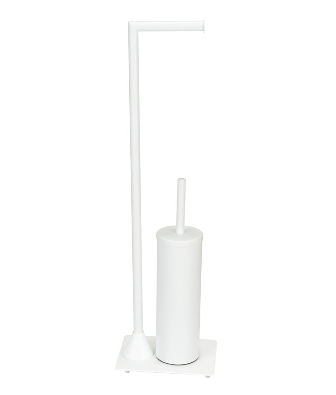 Latitude Run free-standing toilet set Mod. Arihaant white, matt lacquered