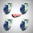 Polyurethane Swivel Caster-92145979