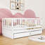 Lit de rangement en bois avec garde-corps et 2 tiroirs-93548539-93548536