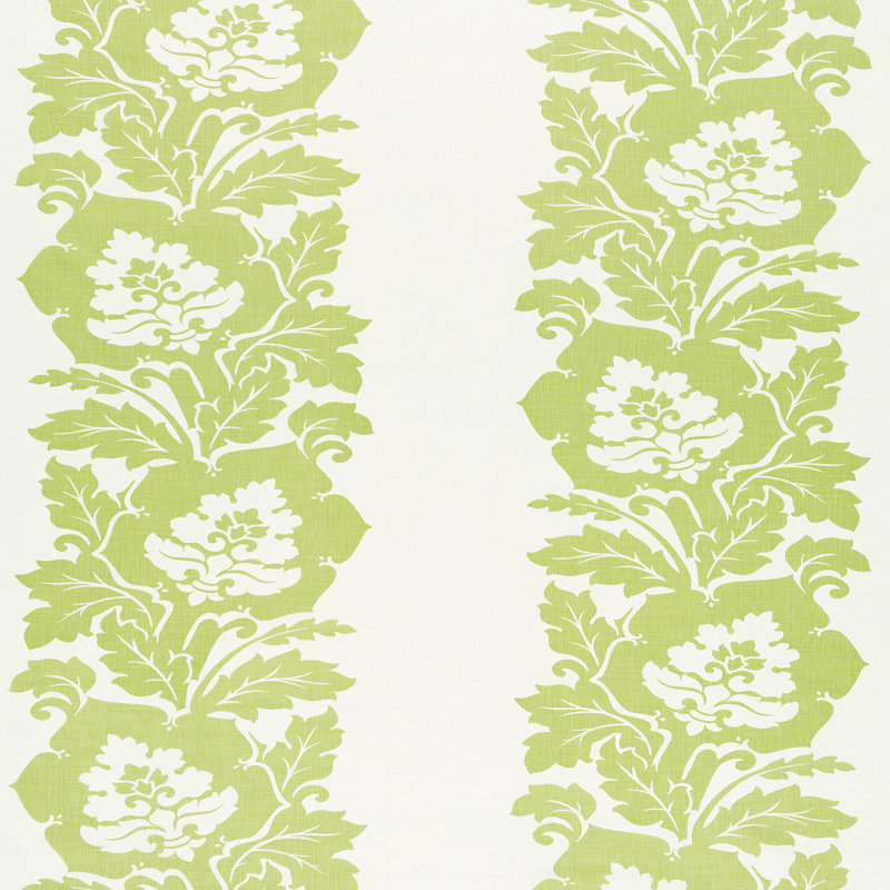 Tissu imprimé damassé Margate, Pomme