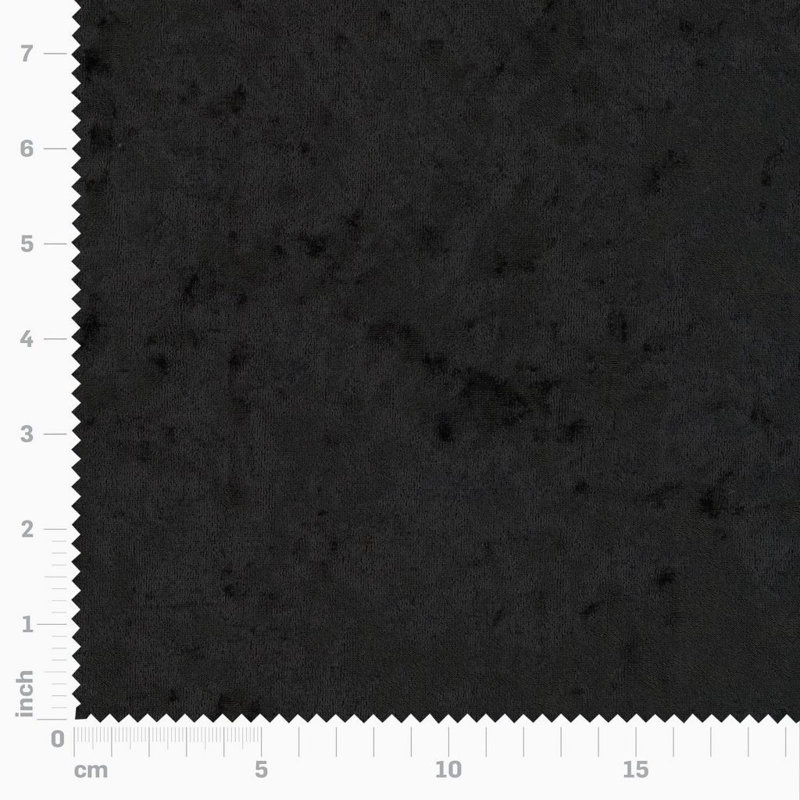 Tissu en velours Ritz, Onyx
