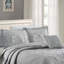 4 Piece Damask Oversized Embroidery Bedspread Set-21301791-21301800