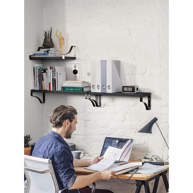 Floating Shelf, Black