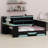 Space-Saving Gaming Daybed Featuring Desk, Lights, and Charging Station-1451278209
