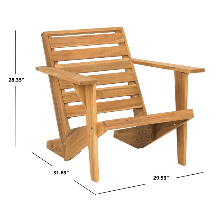 Ursa Solid Wood Adirondack Chair & Reviews | Joss & Main