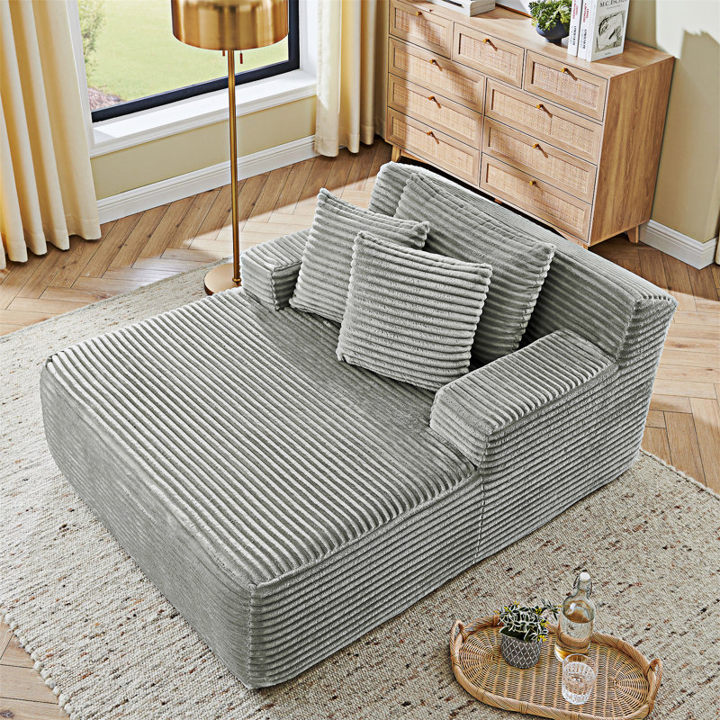 Méridienne Boneless, Gris