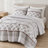 3-Piece Full/Queen Quilt Set,Clay