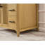 Meuble-lavabo de salle de bain avec tiroirs, tablettes réglables, boîtier de centrale électrique intégré-634619602