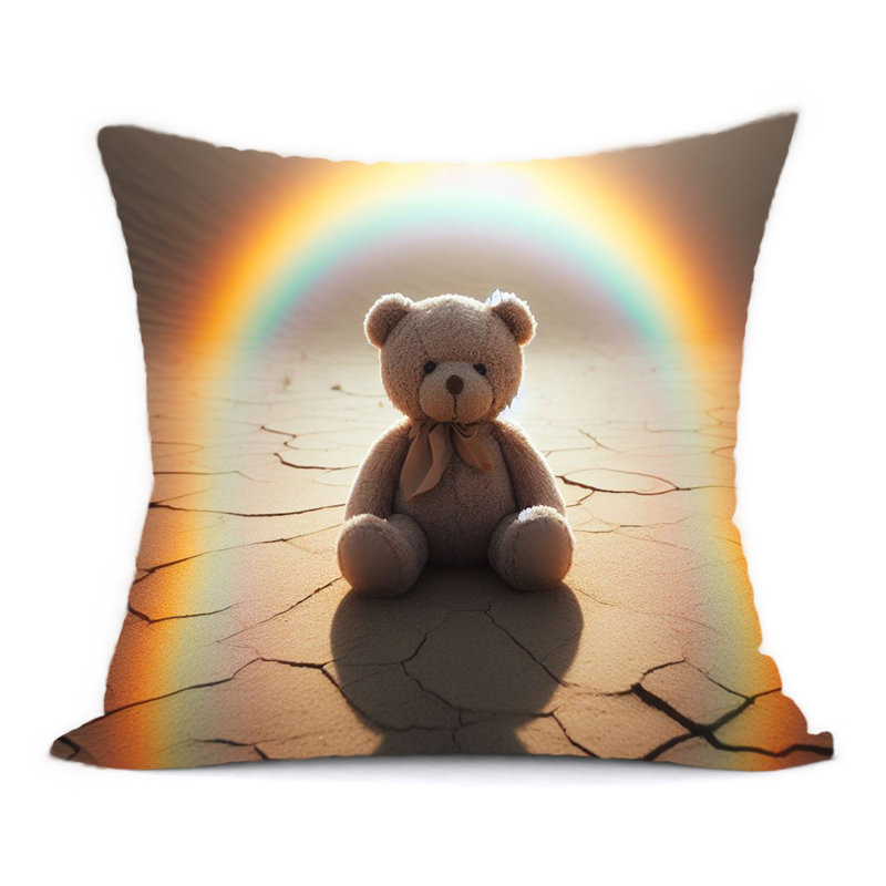 Abstract Reversible Throw Pillow