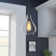 Luminaire suspendu simple 1 lumières Castorena