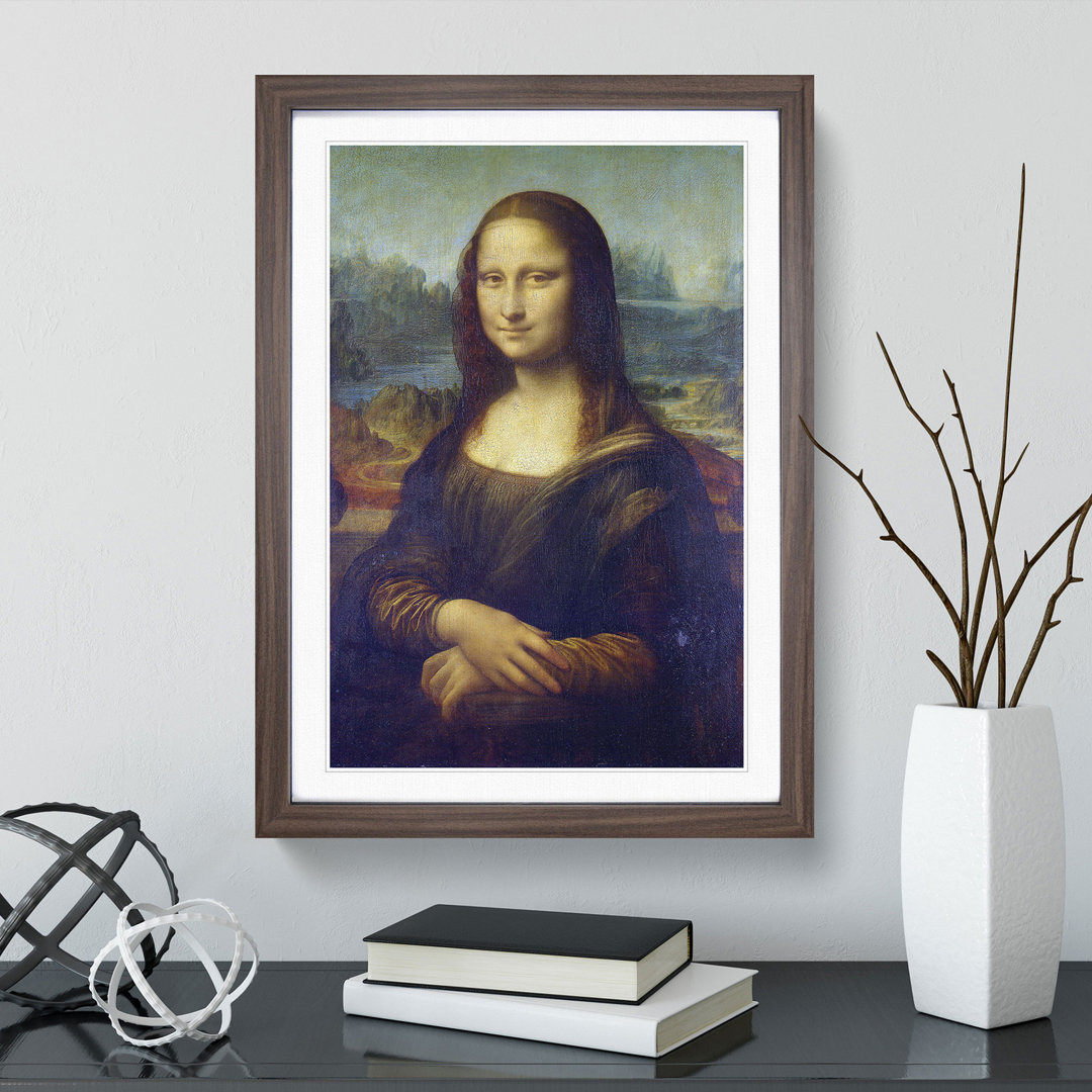 The Mona Lisa by Leonardo Da Vinci - Picture Frame Painting