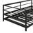 Twin  Metal Daybed With LED And Adjustable Trundle, Pop Up Trundle-999601890