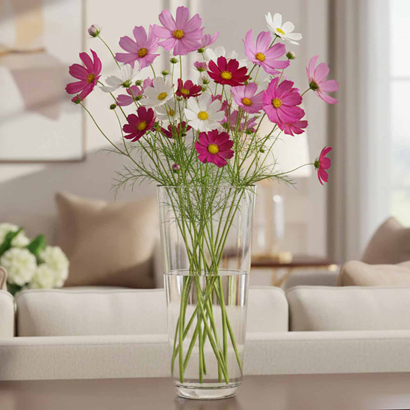 Vase 8 "en verre recyclé Almere, capacité de 27 oz