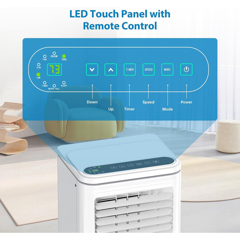 Gaomon 10000 BTU Wi-Fi Connected Portable Air Conditioner