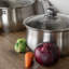 Lustro Stainless Steel (18/0) Saucepan Set