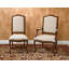 Upholstered Arm Chair in White