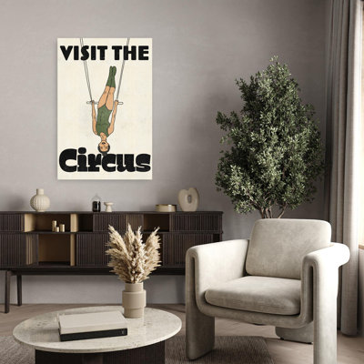 Contemporary Art Modern Wall Art - Wrapped Canvas Print