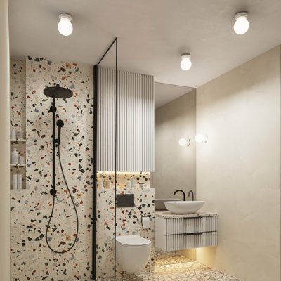 Zori Ceramic Flush Mount