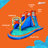 Banzai Plummet Falls Adventure Kids Inflatable Outdoor Water Park Splash Pool