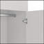 Armoire Tarento, deux tiroirs, finition blanche-1617950505