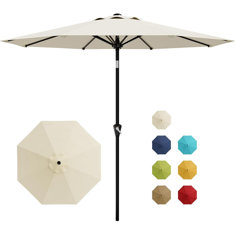 107cm Market Parasol, Beige