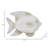 Bywood Minimalist Resin Fish Figurine Object for Home Decor - Decorative Coastal Sculpture for Office, Table, and Living Room Decorations - White-1878075401