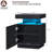 Modern Nightstand With Smart LED Light Strip-1289810618