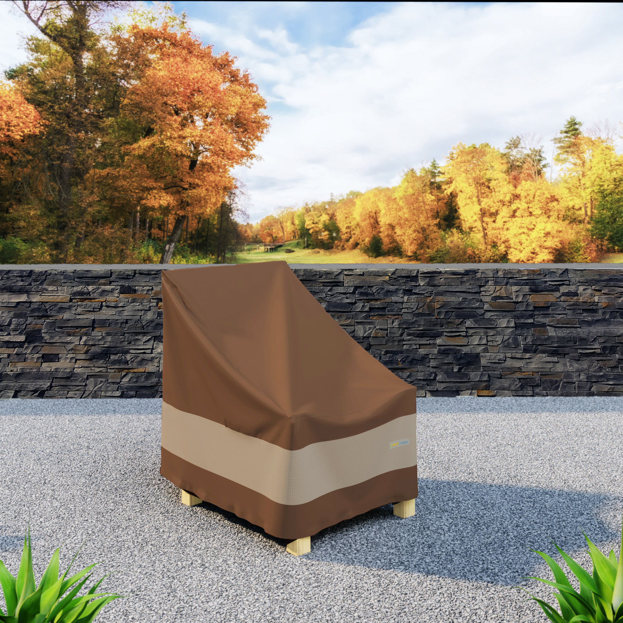 Classic Accessories Patio Chair Covers Ravenna Premium For Hampton Bay  Spring Haven Chairs - Water Resistant Protection Outdoor Furniture Cover  Table Cover, image size:2000x2000