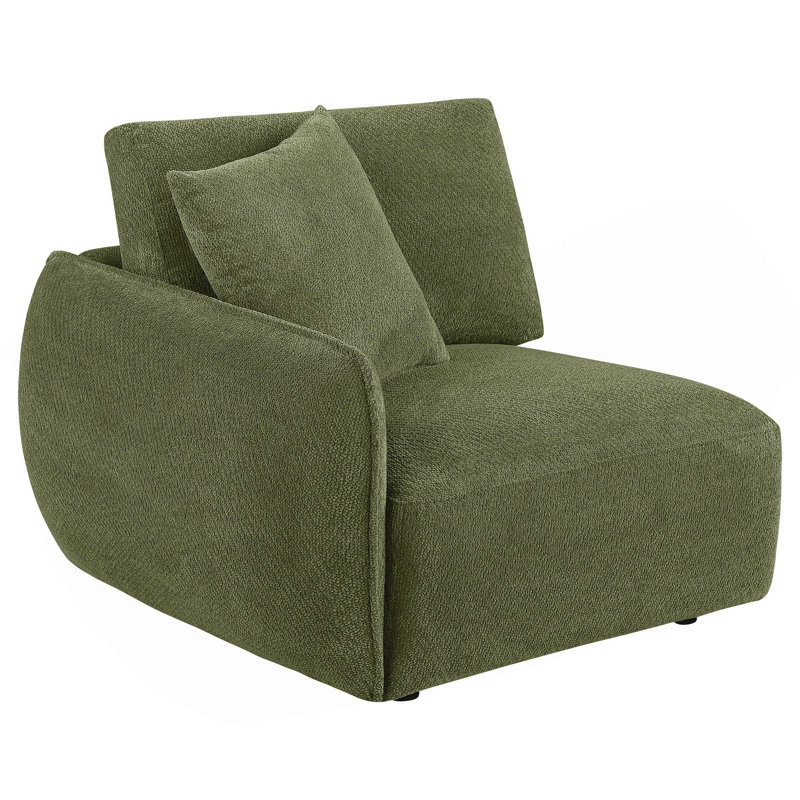 Canapé modulaire 6 pièces Logan, Vert