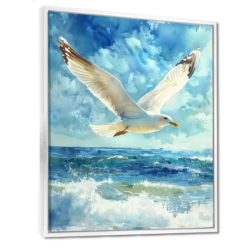 Avarika - Animals Canvas Prints, Impression encadrée flottante, H 20 po x l 12 po, Blanc