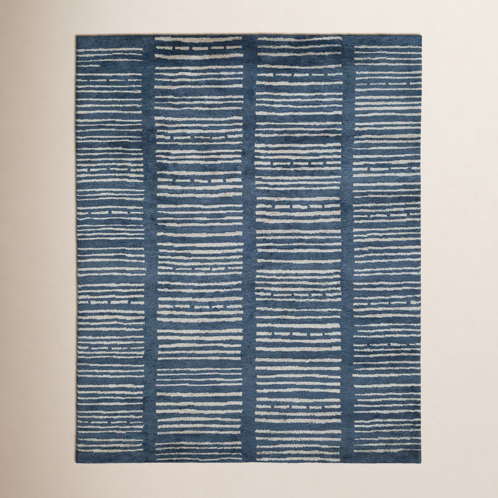 Merritt Hand-Tufted Geometric Wool Rug, Rectangle 5' x 8'