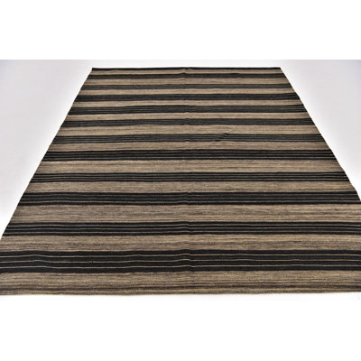 Tapis carré brun clair Orta