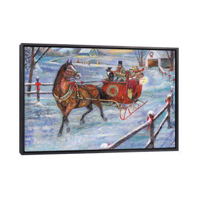 «Sleigh Bells» par Ruane Manning - reproduction d'art