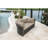 Westerman 73'' Wide Circle Wicker Patio Daybed with Cushions-28014867