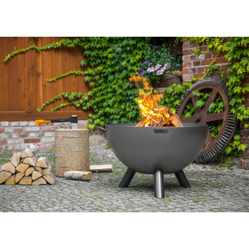 Round Steel Wood Burning Smokeless Fire Pit